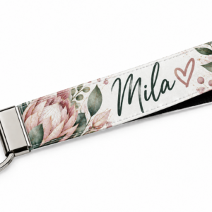 sublimation strap keyring