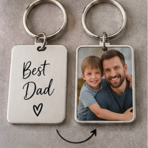 double sided keyring